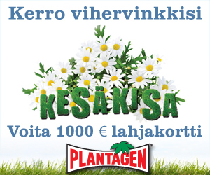 Voita 1000 euron Plantagen lahjakortti
