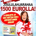 voita-joululahjarahaa-1500-eurolla
